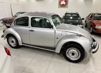 28 anos intacto na Garagem: VW Fusca 1996 Continua 0km VW Fusca 1996 / Foto: Reginaldo de Campinas