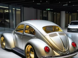 VW Fusca Silver Gold / Foto: Motor Prime