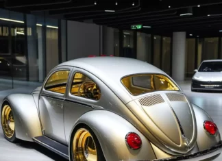 VW Fusca Silver Gold: Um Projeto Clássico com Design atemporal VW Fusca Silver Gold / Foto: Motor Prime