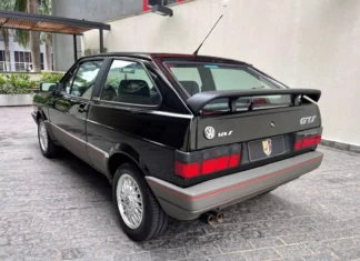 32 anos depois, VW Gol GTS segue intacto e preserva originalidade Foto: Julio Raridades