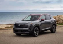 Montadora Nissan oferece bancos em couro como acessório para o Kicks Sense Kicks 2025 / Foto: Nissan