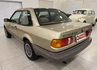Guardado por 34 anos, Ford Verona 1990 segue com 7 mil km rodados Foto: Reginaldo de Campinas
