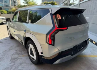 Melhor que SW4? Novo Kia EV9 2025 chega em busca de espaço Novo Kia EV9 2025 / Foto: Kia