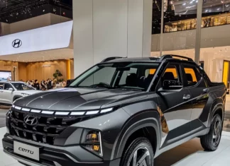 Plataforma do Creta: Nova pickup da Hyundai ganha força no Brasil Nova Pickup Hyundai Concept / Foto Projeção: Motor Prime