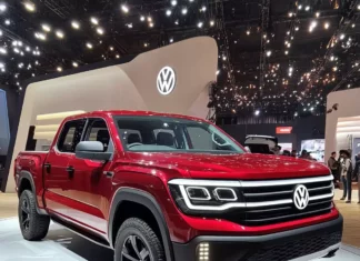 Acima da Amarok: Picape de Grande Porte da VW Volta ao Radar VW Pickup Concept / Foto Projeção: Motor Prime