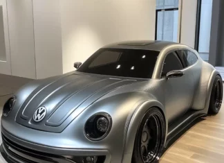 Novo VW Fusca 2025 Silver Sport: O Clássico Reimaginado Foto: Motor Prime