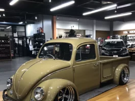 VW Fusca Pickup Beige 1980 / Foto: Motor Prime