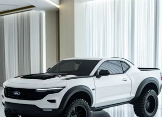 Ford Pampa GL 2025: Picapinha Nostálgica Ganha Sugestão de Design Ford Pampa 2025 / Foto Projeção: Motor Prime