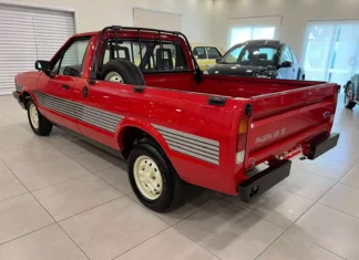 Lembra Dela? Rara Ford Pampa 1992 é Encontrada Intacta Ford Pampa 1992 / Foto: Reginaldo de Campinas