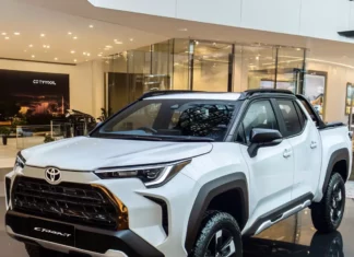 Fim do Reinado da Fiat Touro? Pickup Toyota Stout Deve Chegar em 2026 Nova Pickup da Toyota / Foto Projeção: Motor Prime