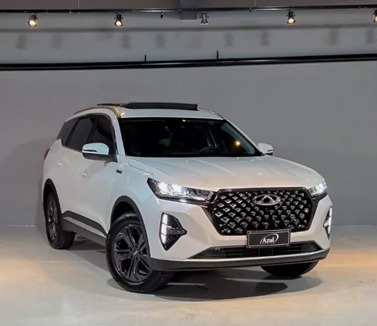 Tiggo 7 apronta mais uma e Corolla Cross despenca em vendas Foto: Caoa Chery