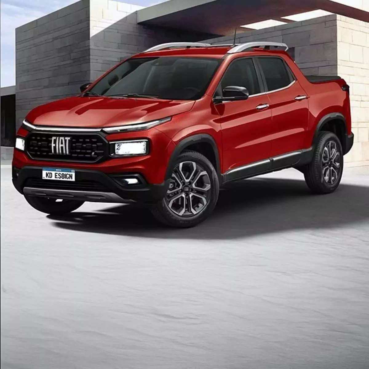 Fiat Toro / Foto Projeção: KDesign AG