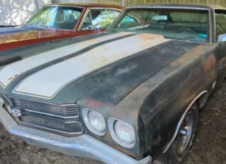 Abandonado por 42 anos, Chevrolet Chevelle 1970 é Resgatado