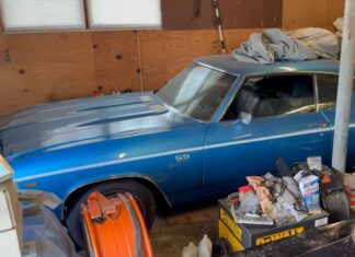 Abandonado em Garagem, Clássico Chevy Chevelle 1969 Mantém Estado Impecável