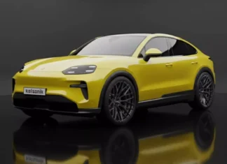 Cayenne Coupe EV 2027 da Porsche mostra design evolutivo em CGIs realistas