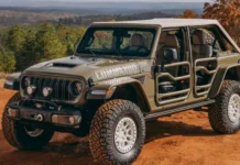 Jeep lança série especial do Wrangler com poderoso motor V8