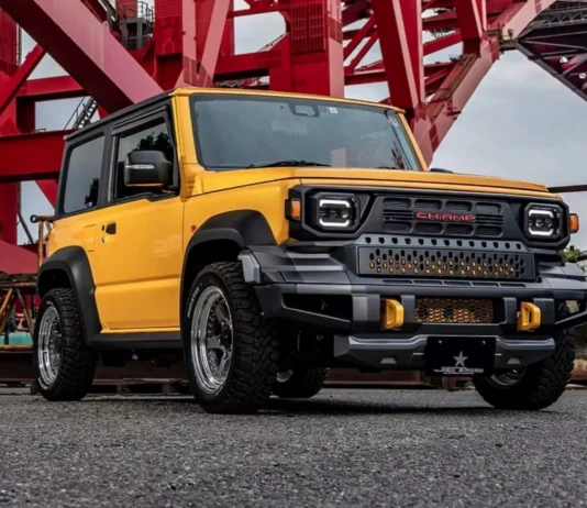 Suzuki Jimny ganha frente inspirada em lendário carro da Toyota