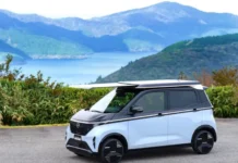 Vem ao Brasil? Nissan revela carro elétrico com painel solar integrado