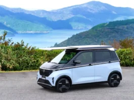 Vem ao Brasil? Nissan revela carro elétrico com painel solar integrado